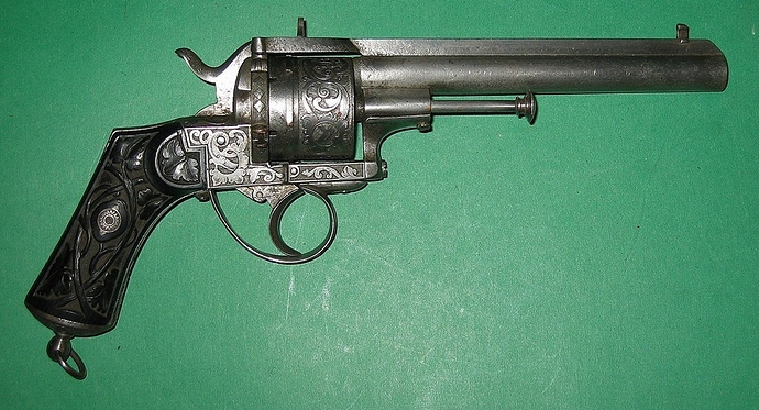 HOULLIER-BLANCHARD revolver reduced