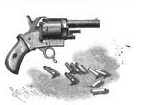 2mm Pinfire Revolver by Victor Bovy